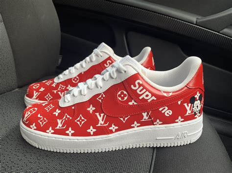 louis vuitton af1 red|Louis Vuitton force 1.